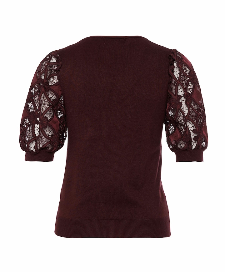 Trui bordeaux