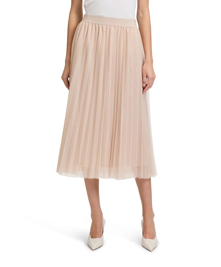 Dames rok beige
