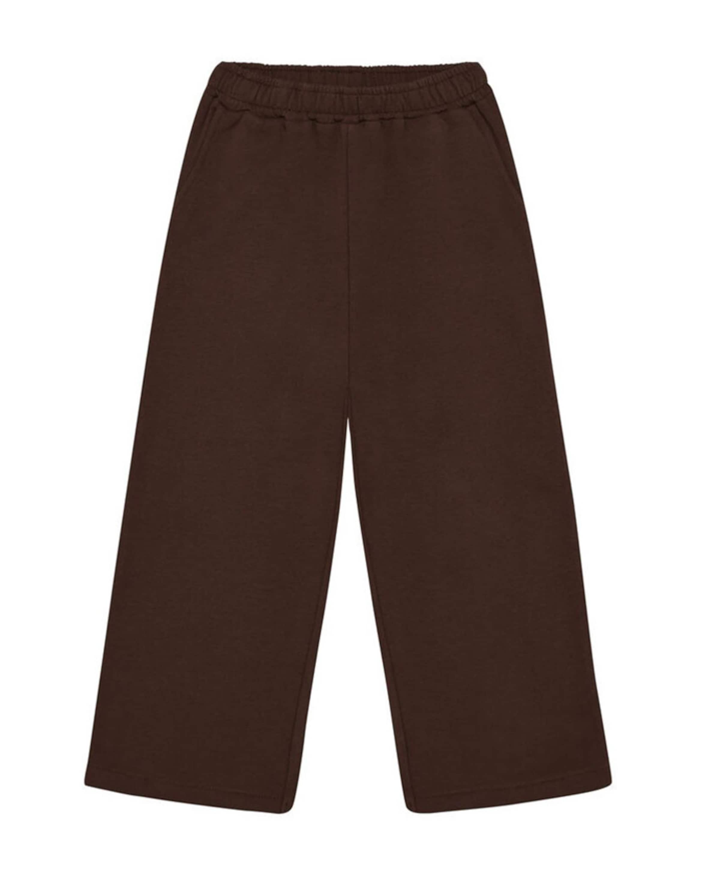 Sweat jongens broek bordeaux