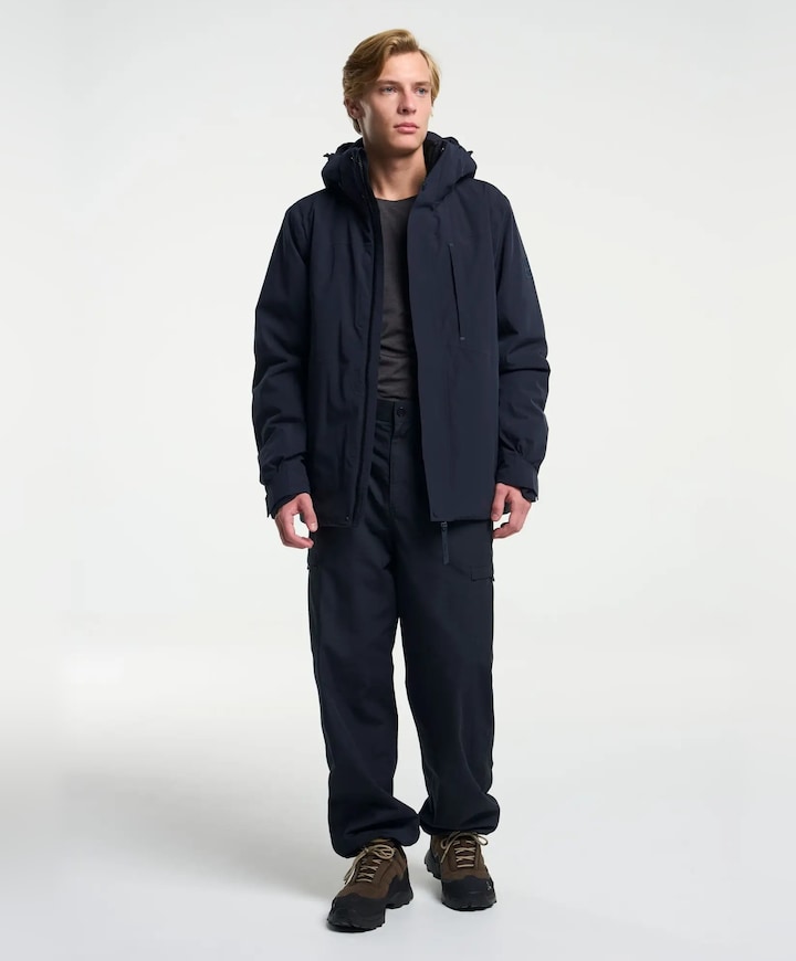 Heren jas blauw