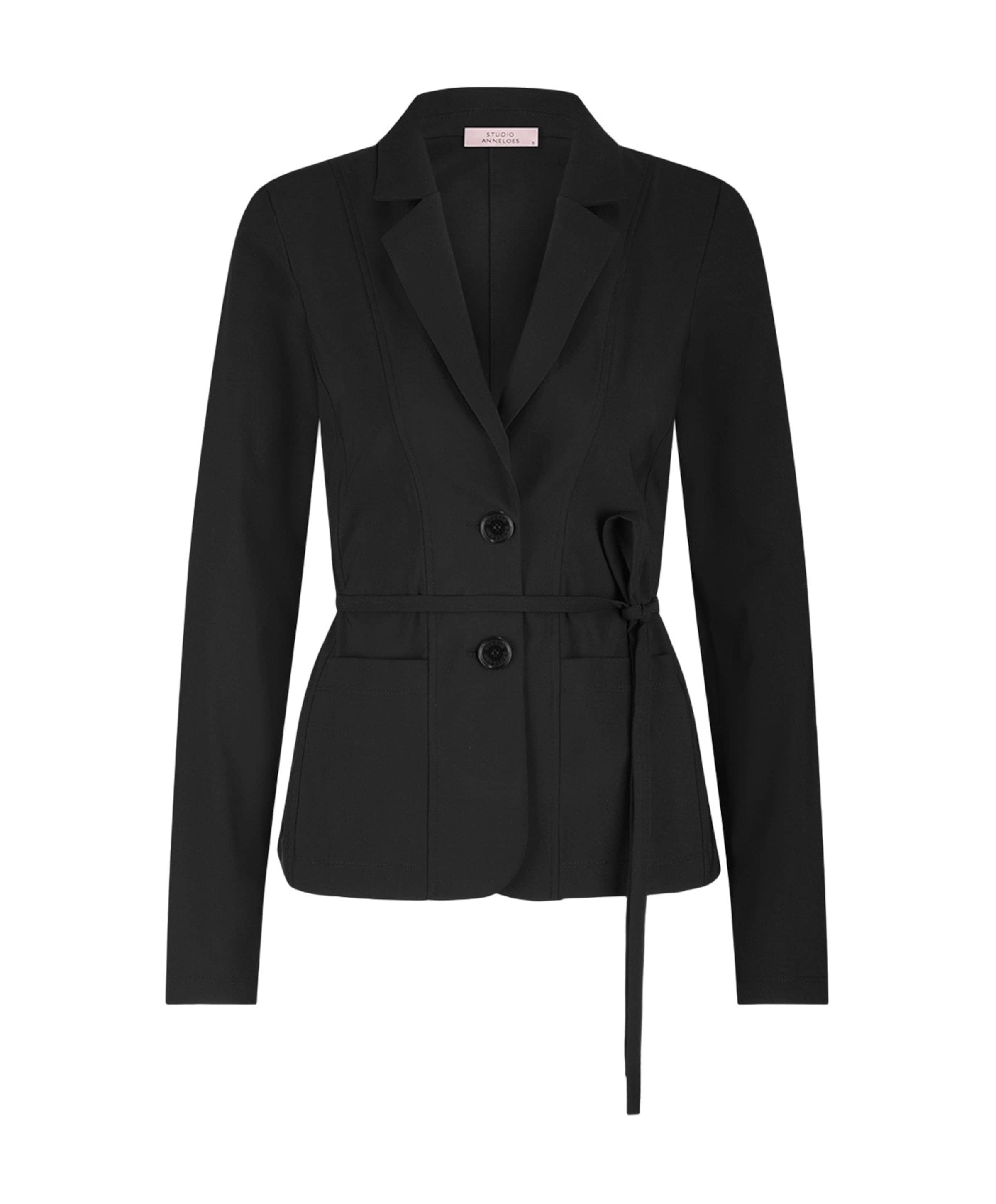 Dames blazer zwart
