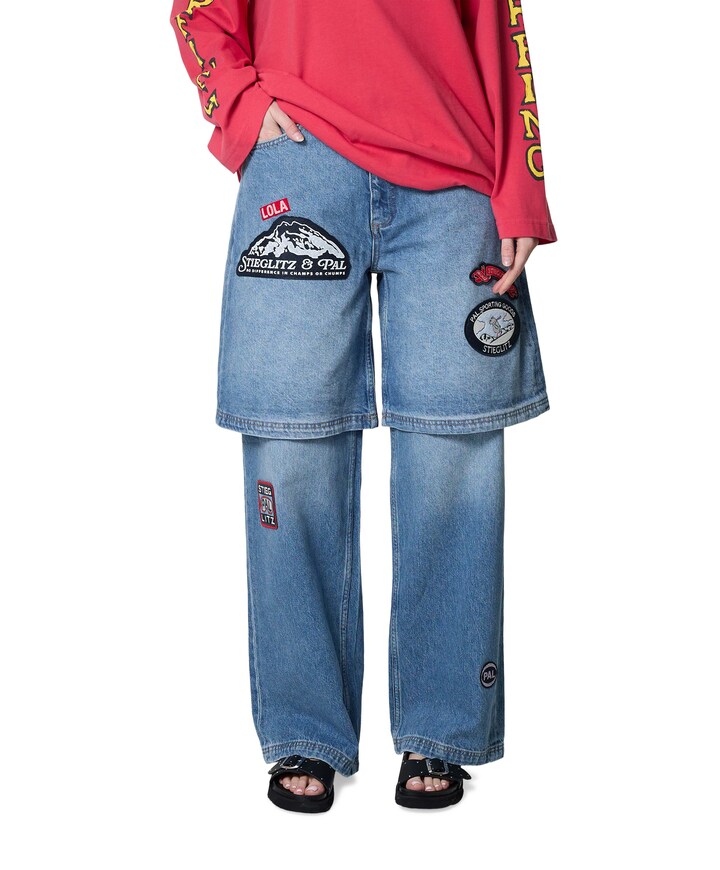 Rafa dames jeans blauw