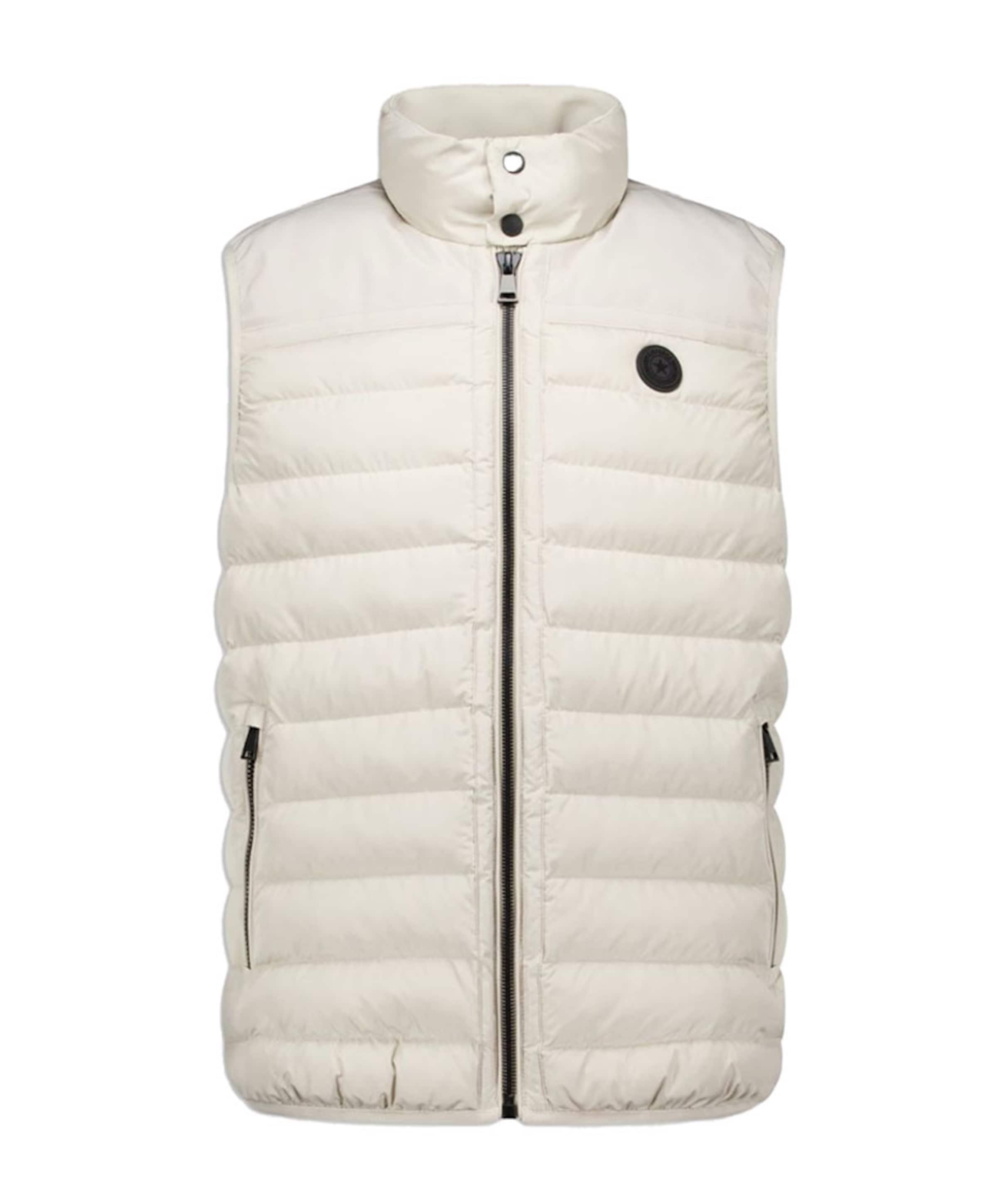Heren bodywarmer beige