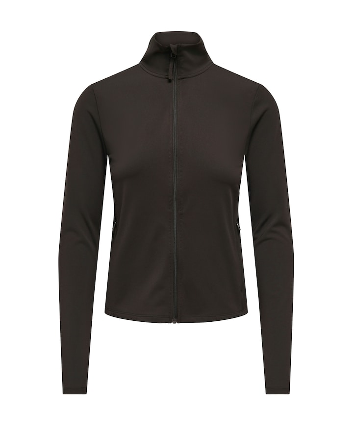 Dames vest bruin