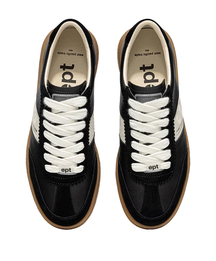SANTOS dames sneakers zwart