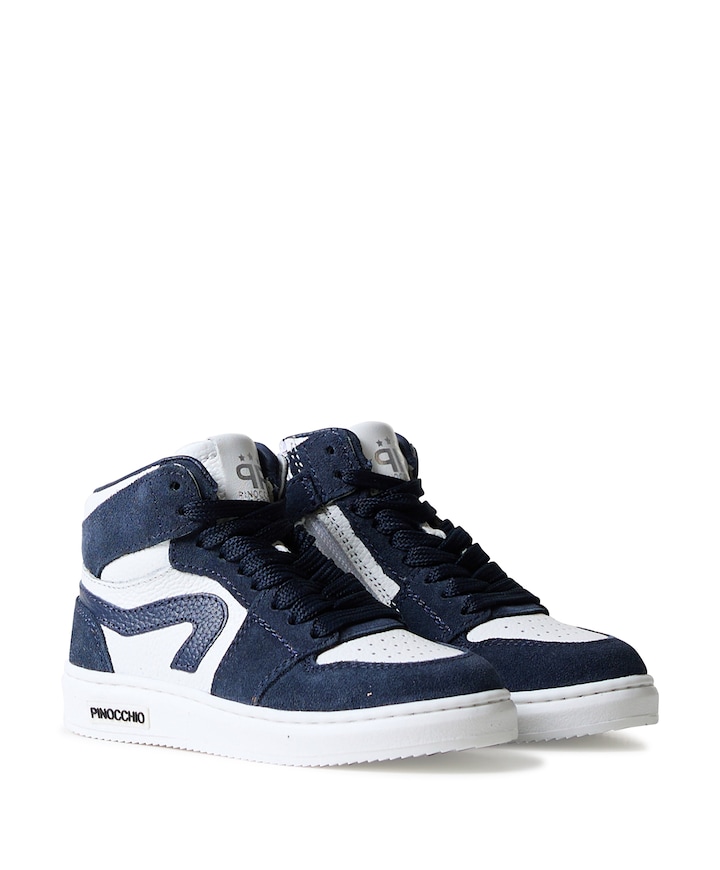 jongens veterschoenen blauw