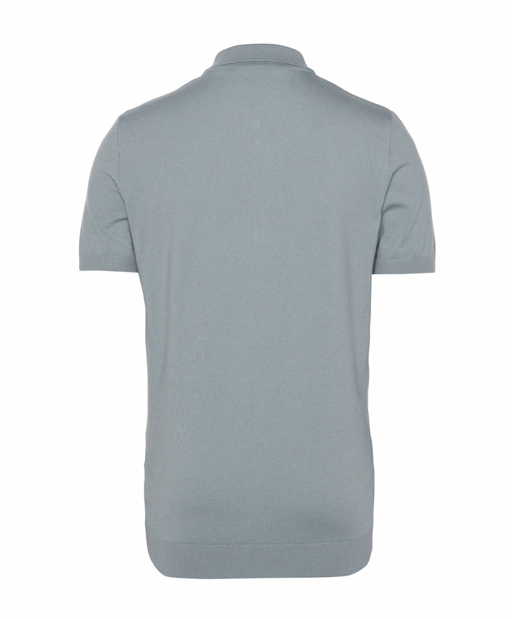 Heren polo grijs
