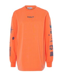 Dames longsleeve oranje