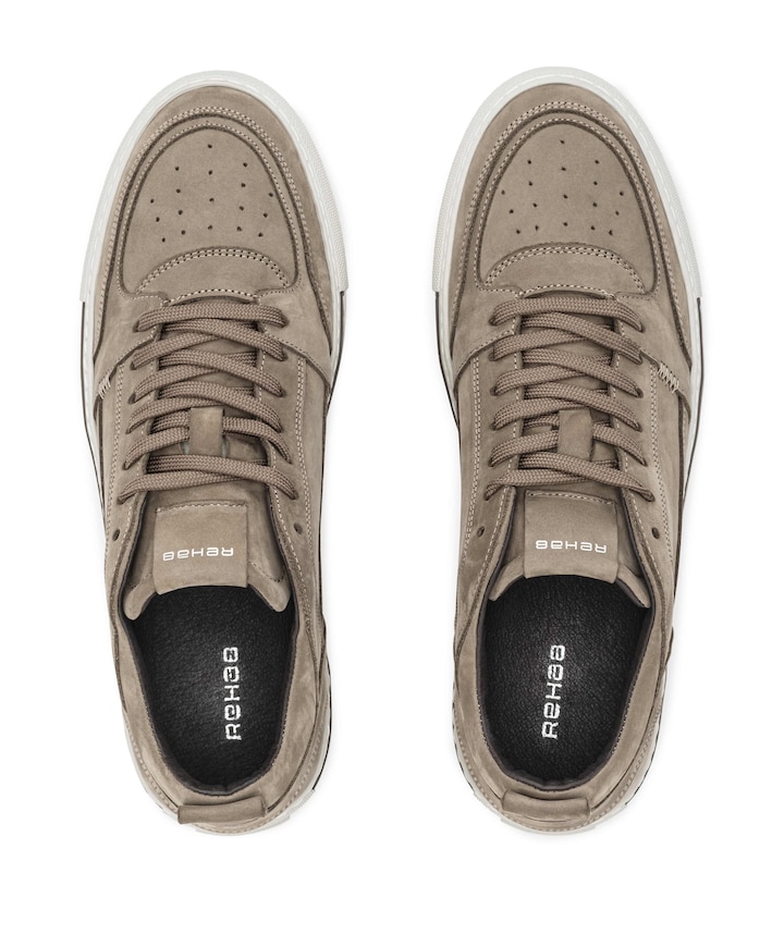 CREON NUB heren sneakers beige