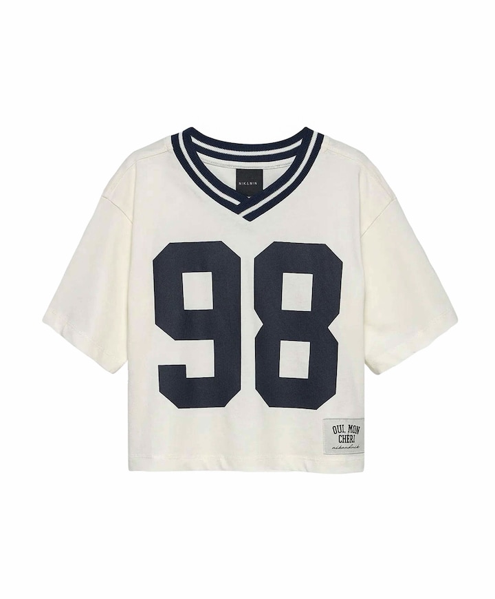 Meisjes T-shirt ecru