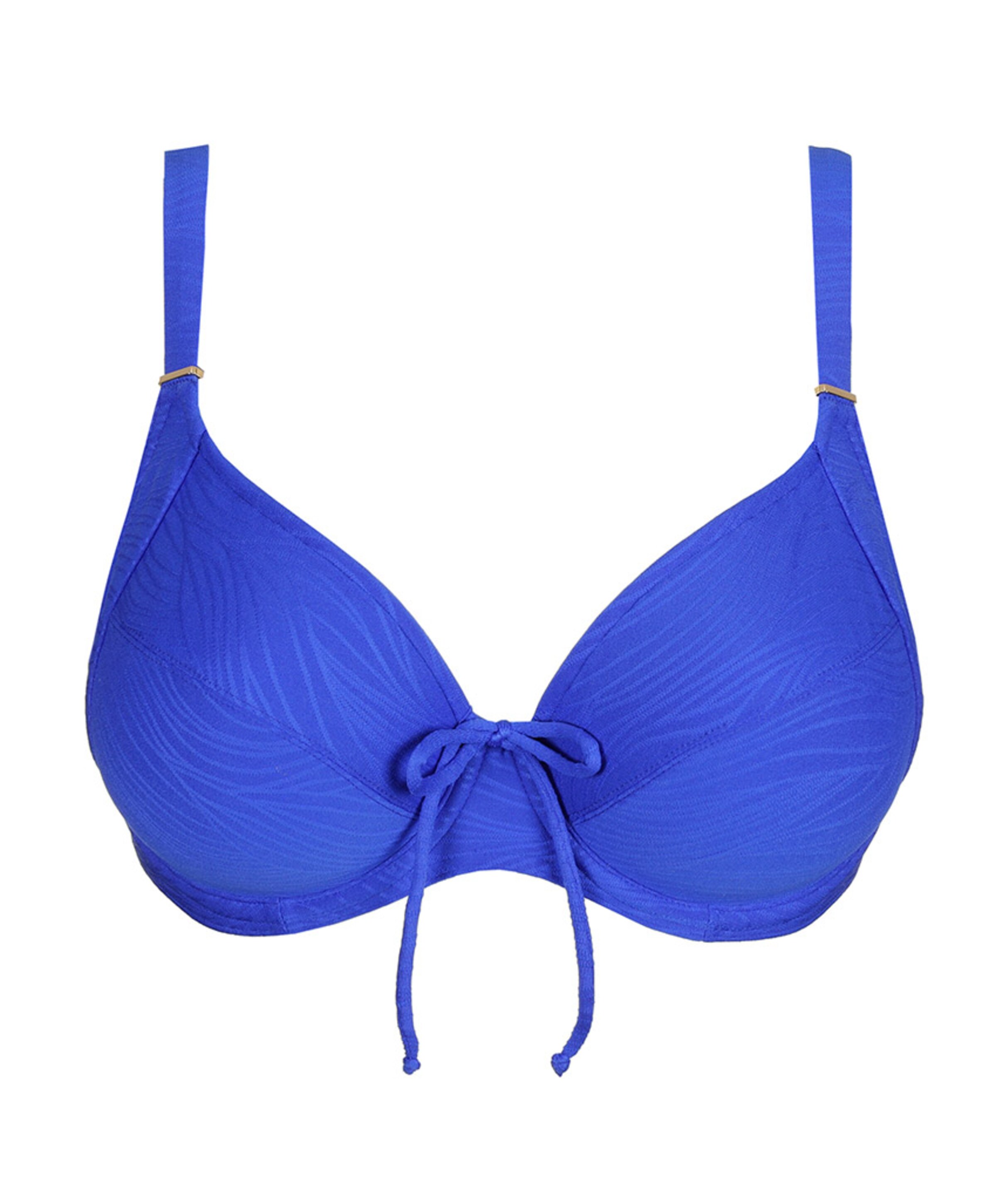 Dames bikinitop blauw