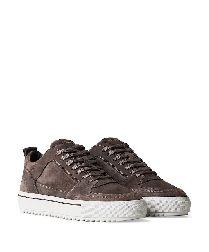 CREON MIX heren sneakers bruin