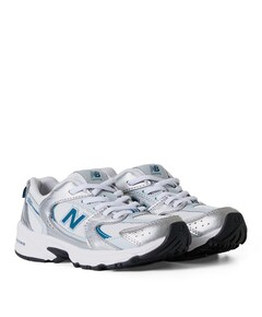 530 bungee lace uniseks sneakers  zilver