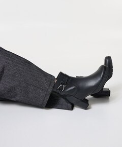 dames enkellaarzen zwart