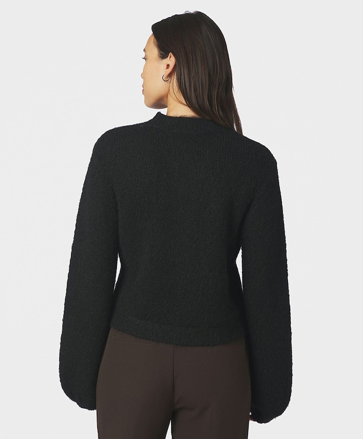Dames vest zwart