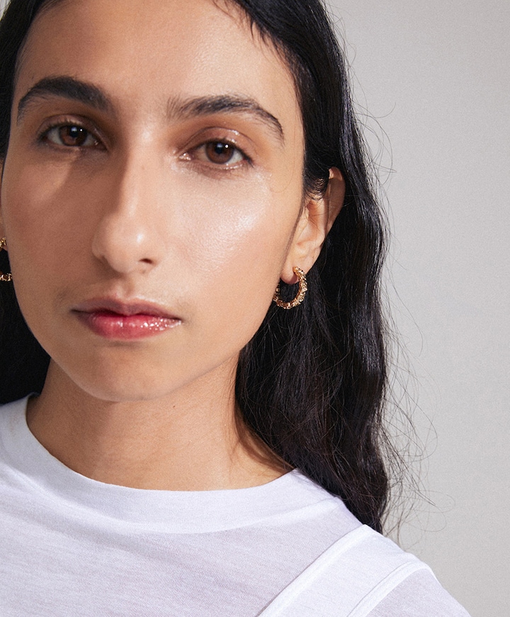 Dames oorbellen goud