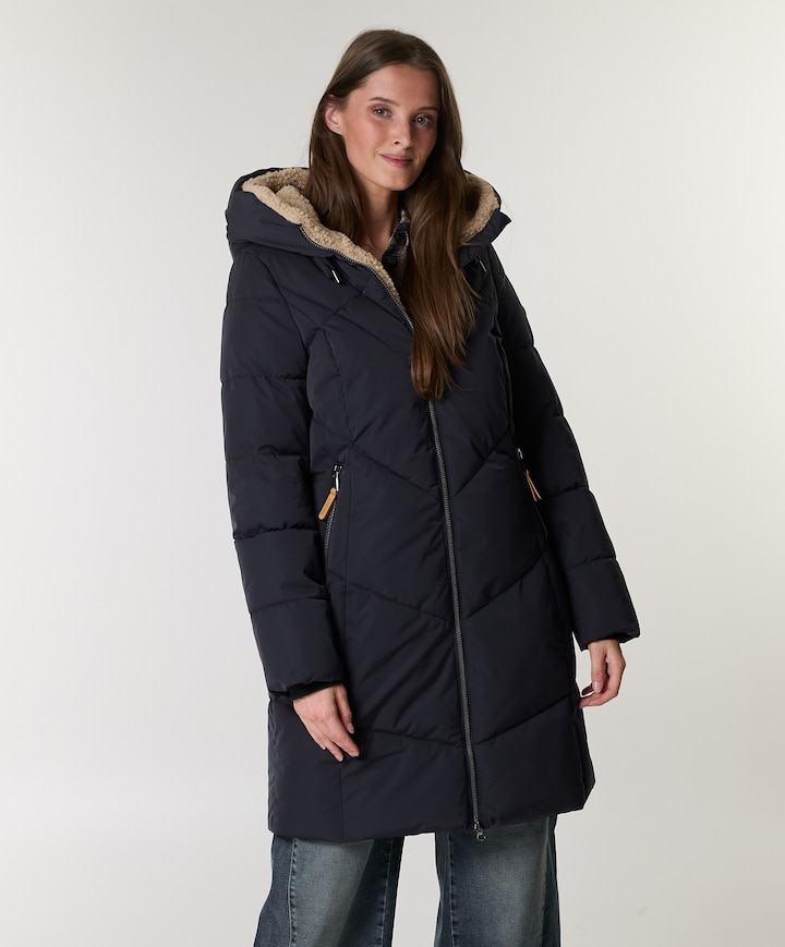 Dames jas blauw