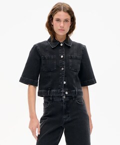 Dames spijkerjas  zwart