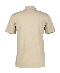 Heren polo beige