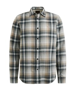 Overhemd lange mouw blauw