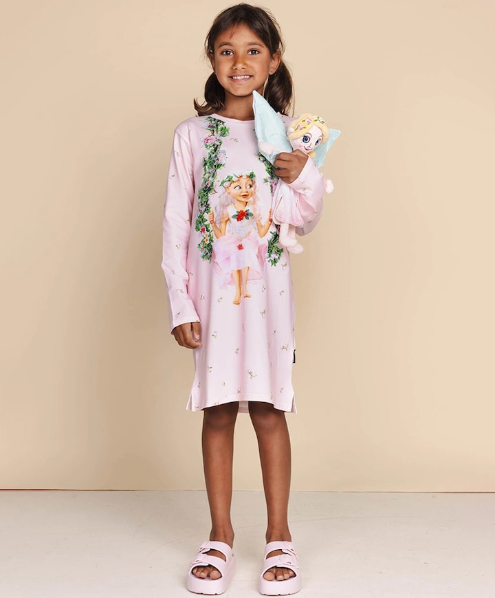 Meisjes nachthemd Efteling roze