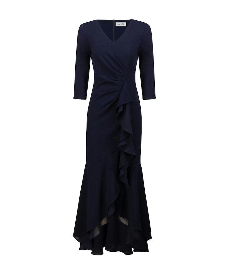 Dames jurk blauw