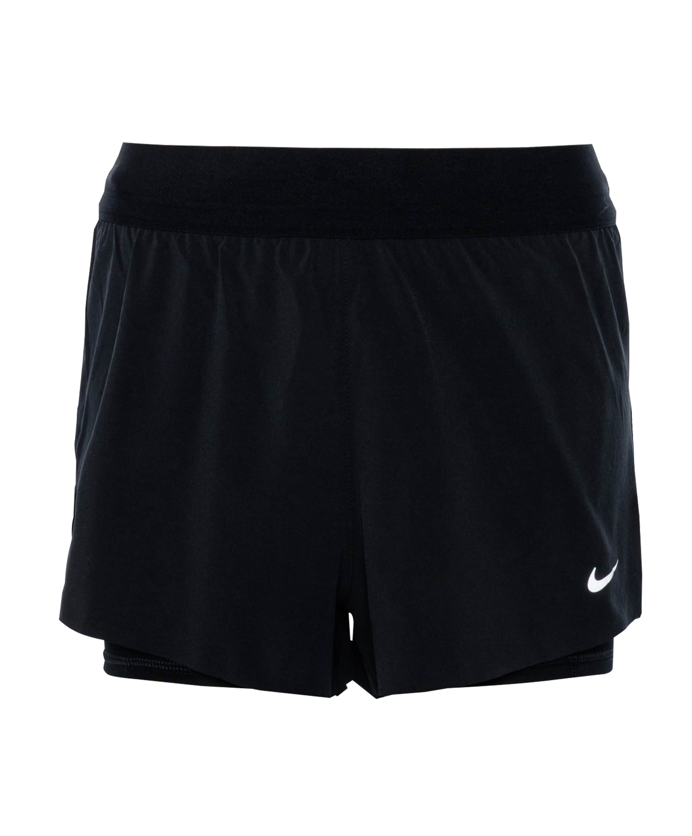 Nike Swift Women's Dri-fit Mid-rise dames short zwart