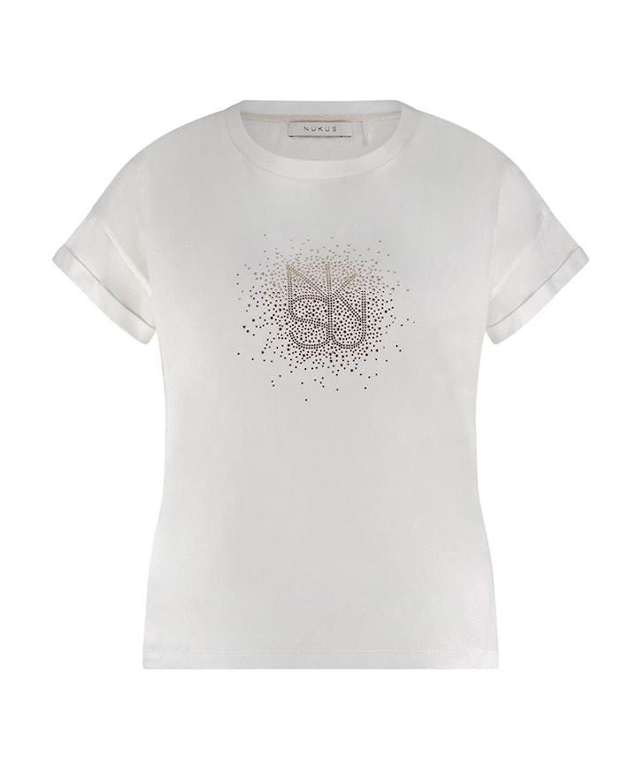 Dames t-shirt ecru