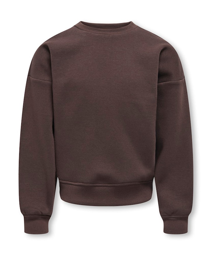 Meisjes sweater bruin