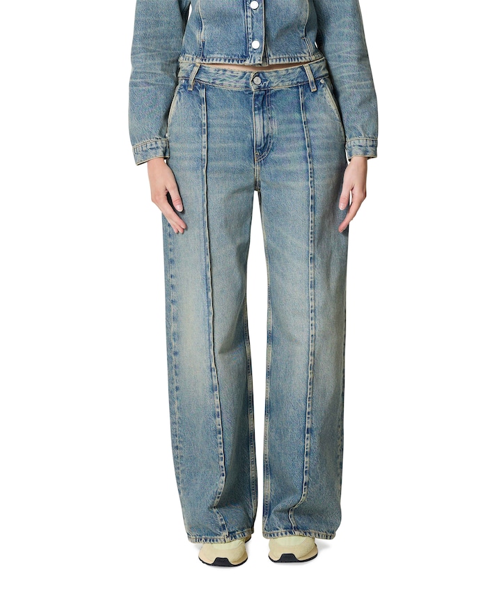 Kila dames jeans blauw