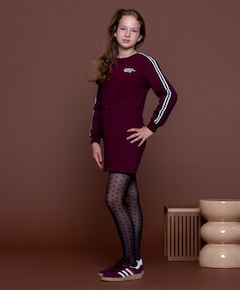 Meisjes jurk bordeaux
