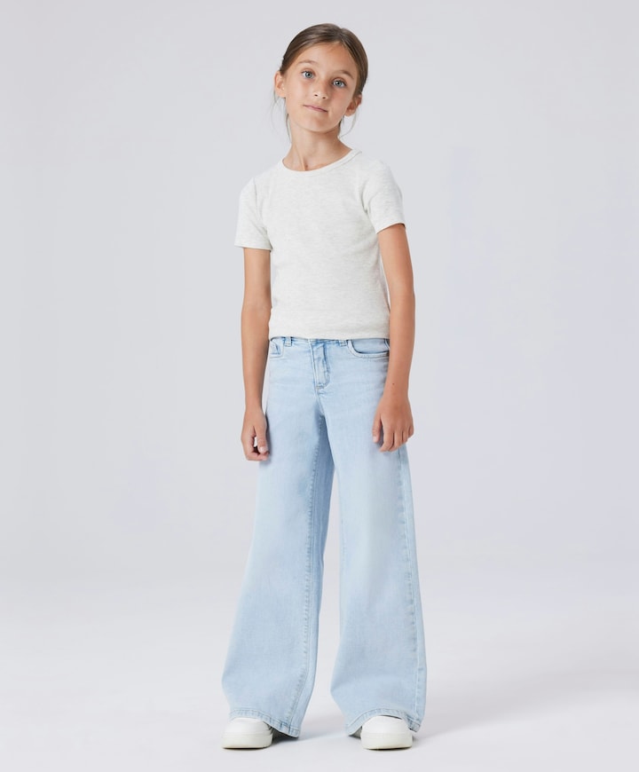 NKFPOLLY X-WIDE JEANS 3057-FR NOOS meisjes jeans blauw