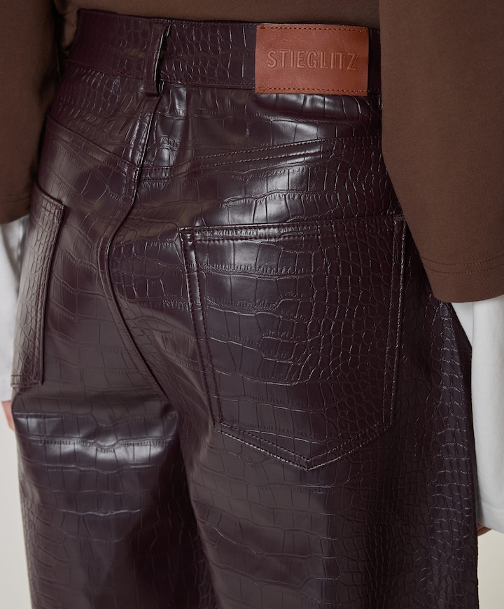Draco Balloon dames broek bordeaux