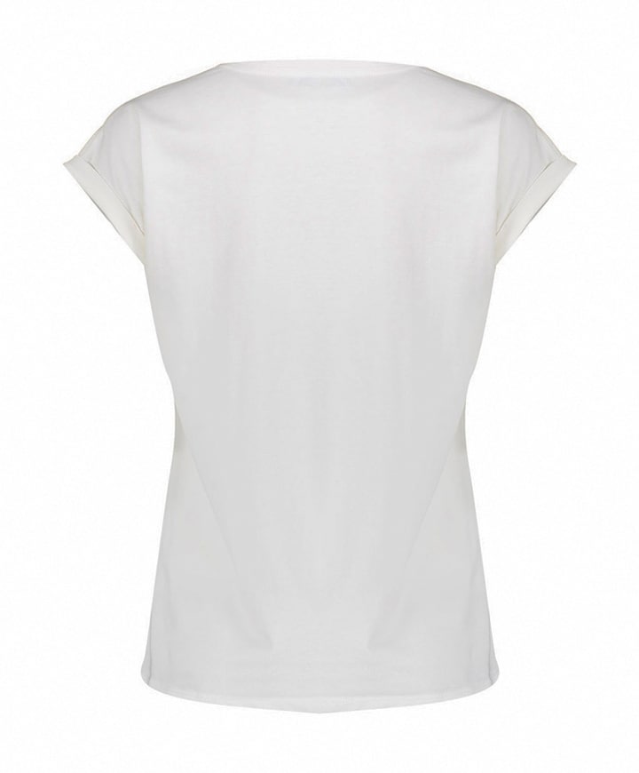 Dames T-shirt ecru