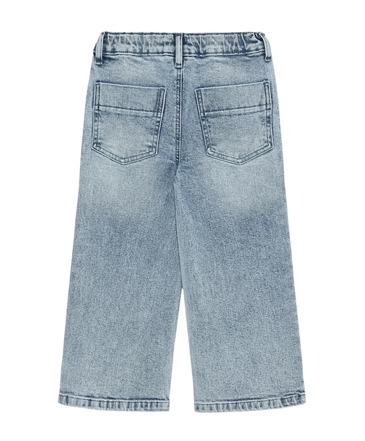 Denim Wide meisjes jeans blauw