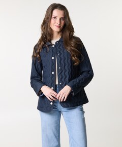 Dames jas blauw