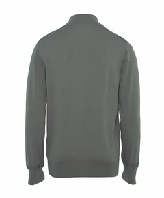 Trui met rits grijs