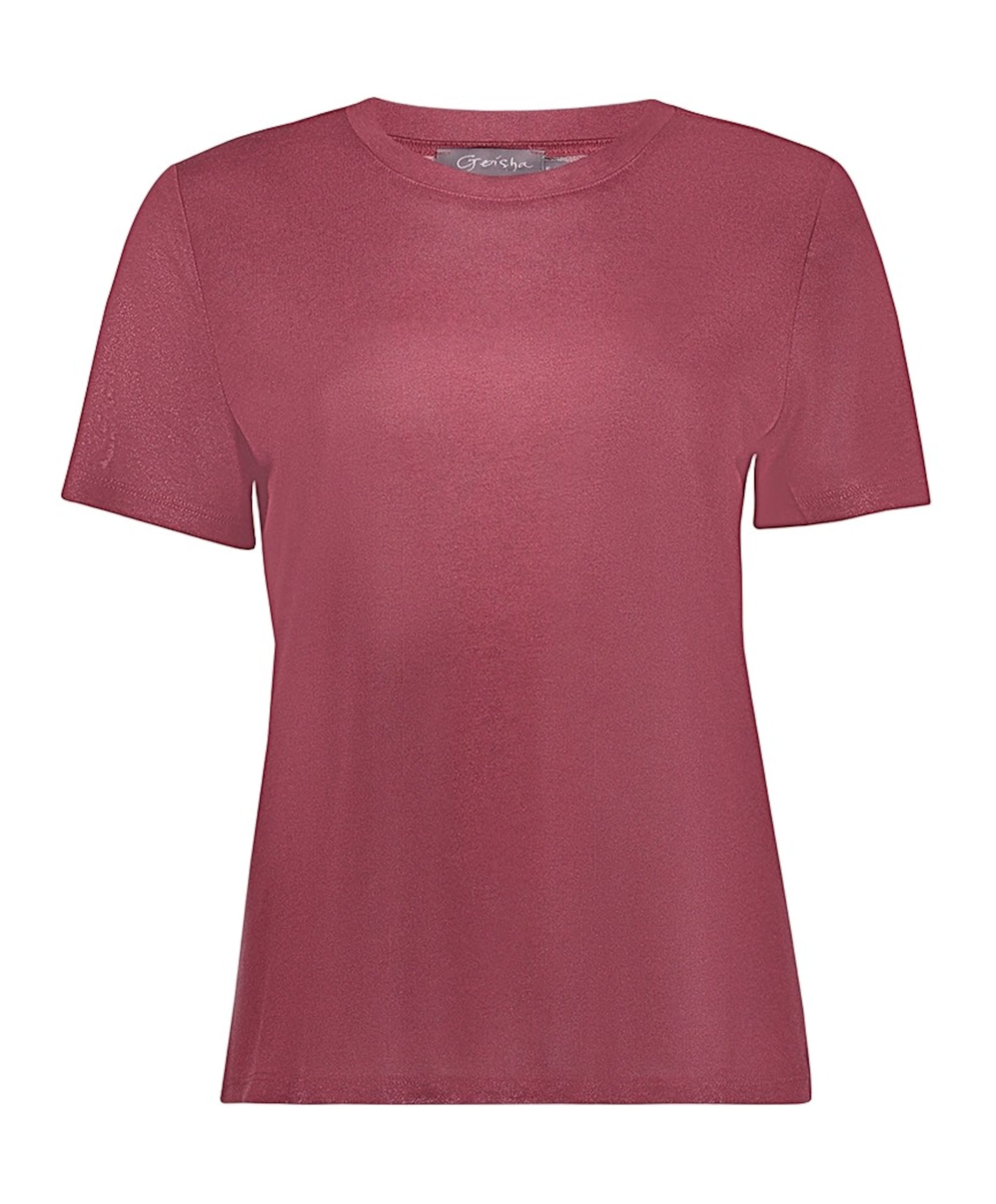 Dames T-shirt bordeaux