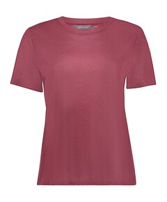 Dames T-shirt bordeaux