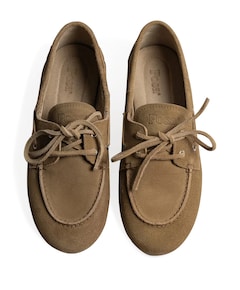 dames mocassins bruin