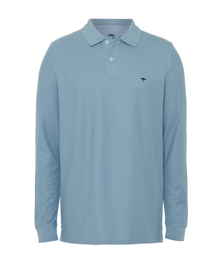 Heren polo blauw