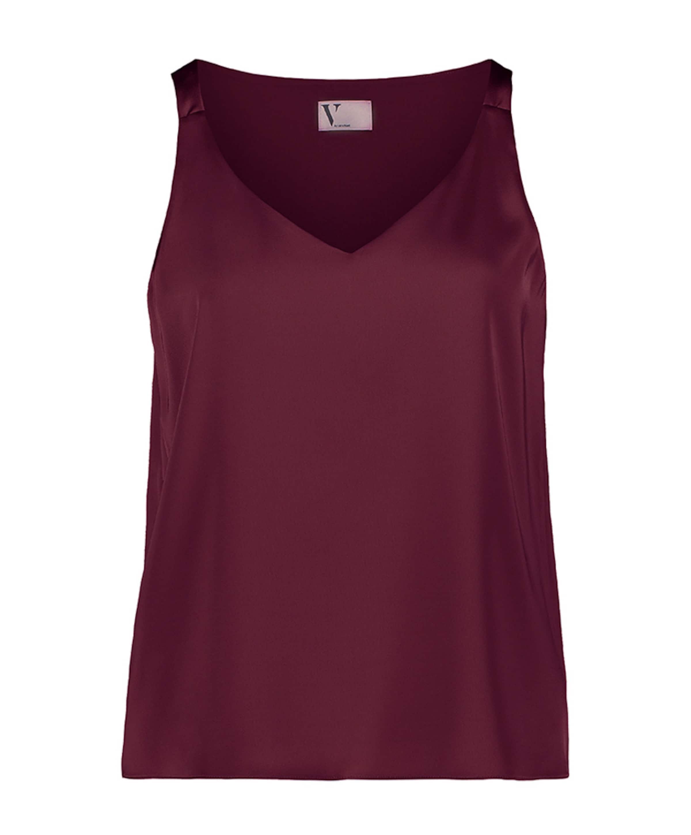 Dames top bordeaux