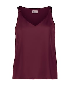 Dames top bordeaux