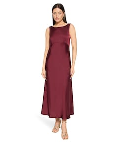 Dames jurk bordeaux