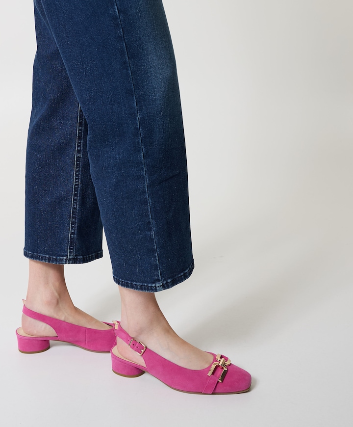 dames slingbacks roze