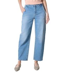 O-Shape Modern dames jeans blauw