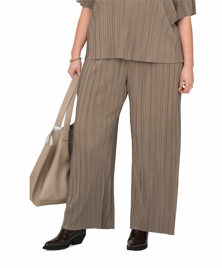 CARRAVENNA PLISSE JRS NOOS dames broek beige