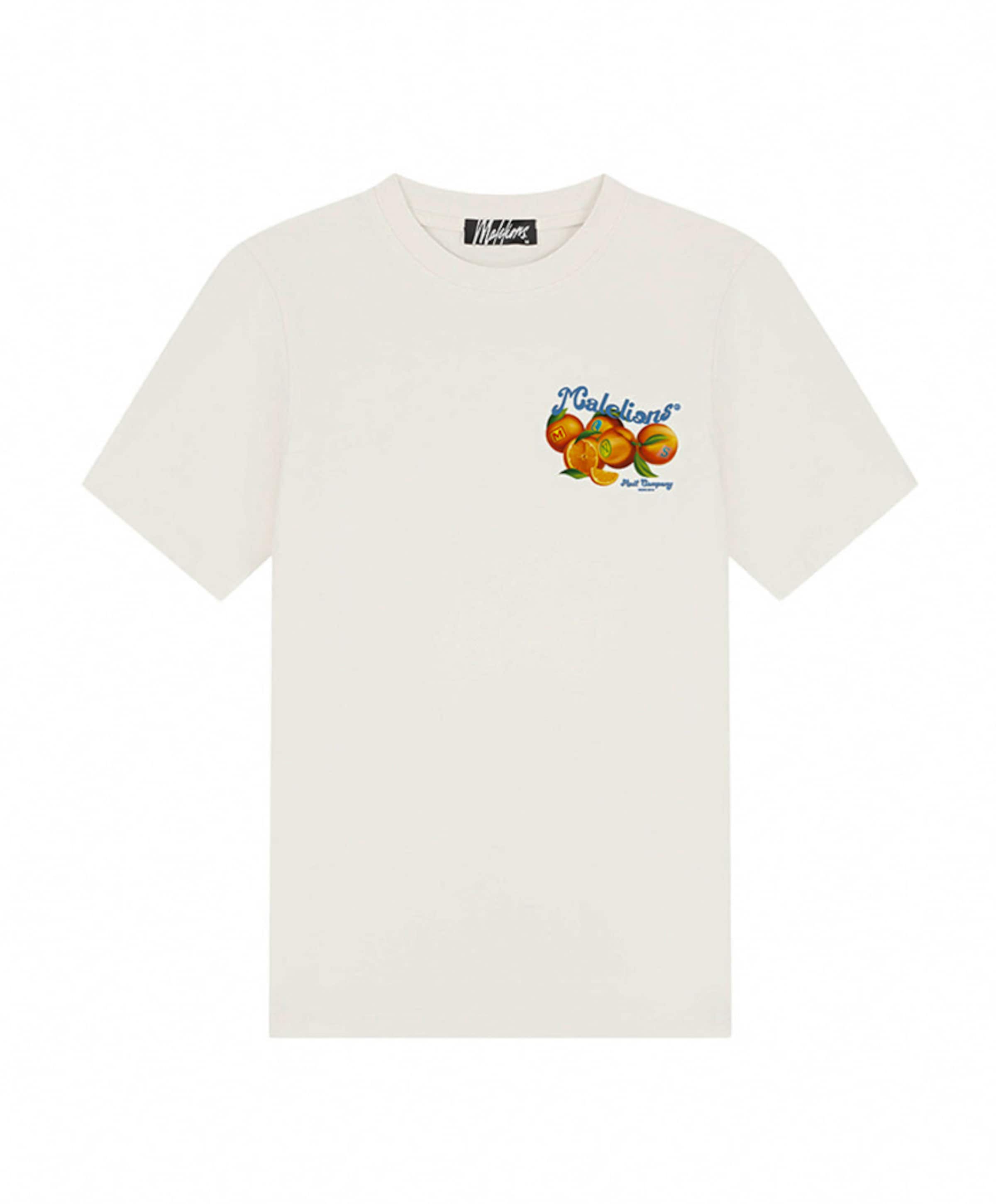 Heren T-shirt ecru