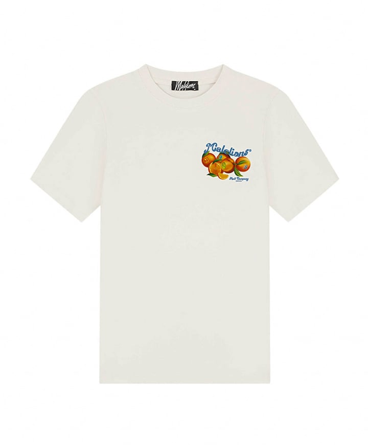 Heren T-shirt ecru