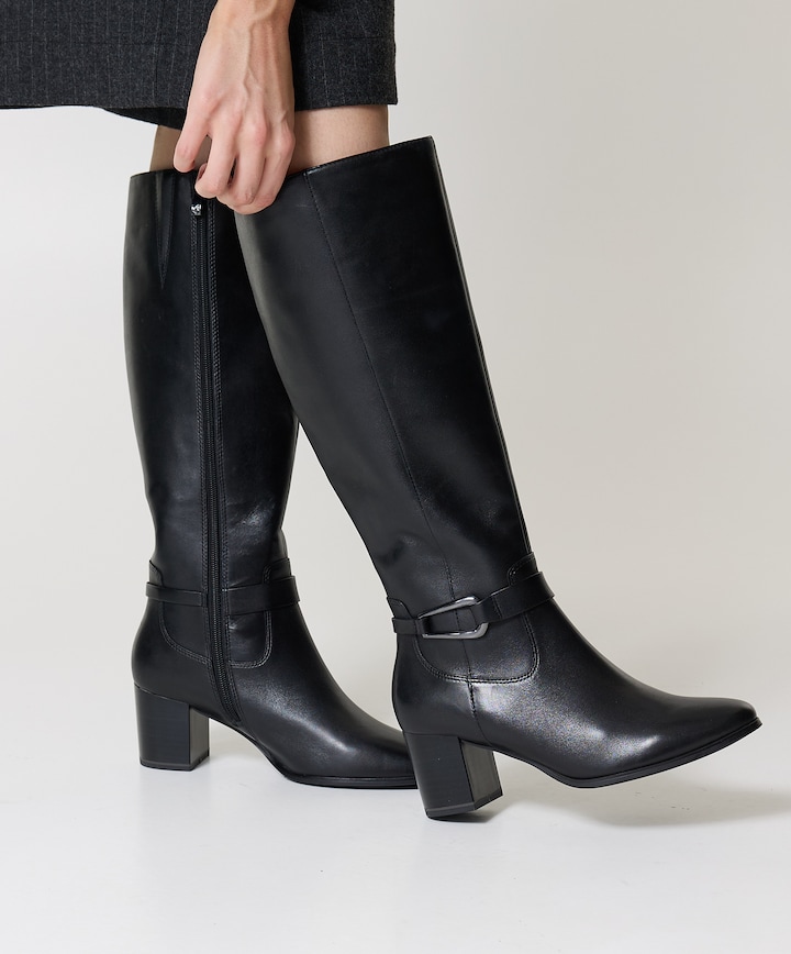 dames laarzen zwart